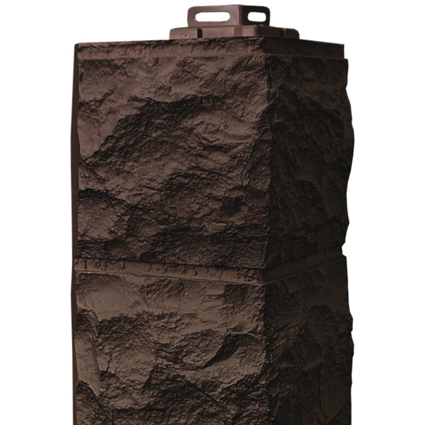 Наружный угол FineBer Доломит, Тёмно-коричневый купить в Нижнем Новгороде