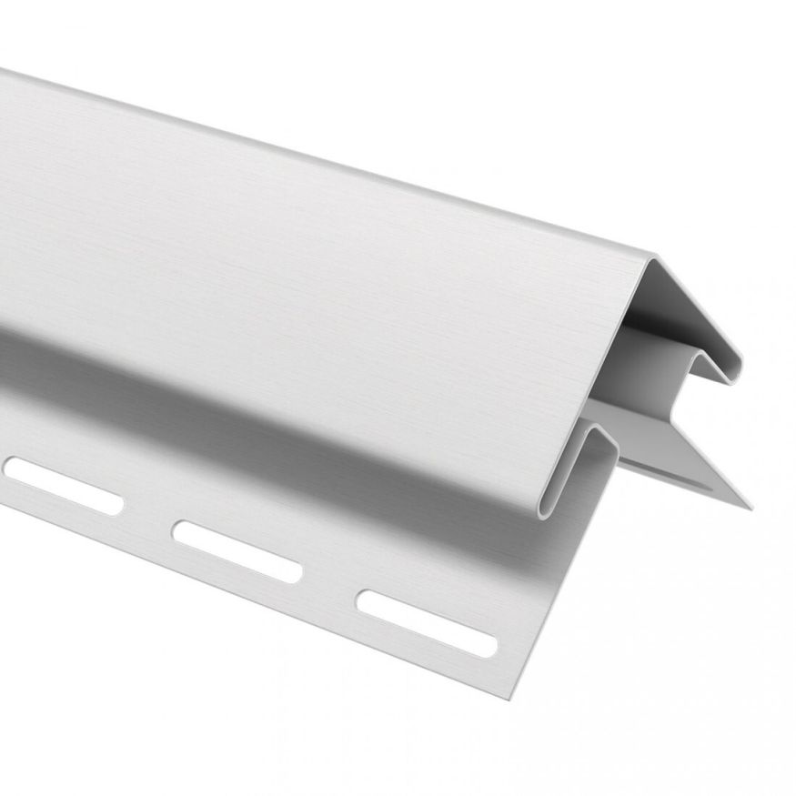 Наружный угол для сайдинга, белый купить в Нижнем Новгороде