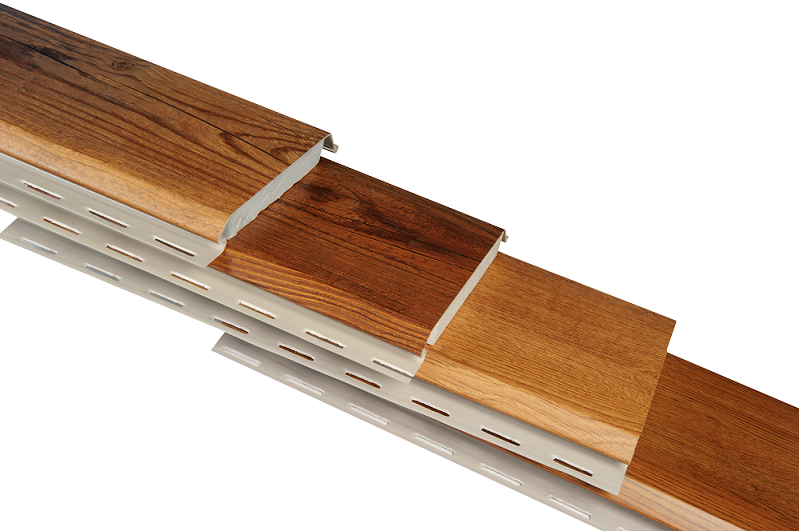 Фасадные термопанели BrusDecor Шамони Дуб купить в Нижнем Новгороде