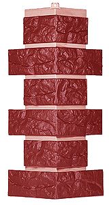 Угол T-Сайдинг, Кирпич Лондон Брик Красный купить в Нижнем Новгороде