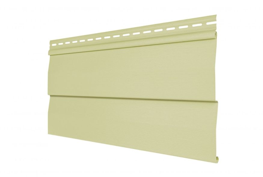 Виниловый сайдинг Tecos, Корабельный брус, Светло-желтый купить в Нижнем Новгороде