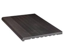 Ступень из ДПК Dortmax в цвете графит