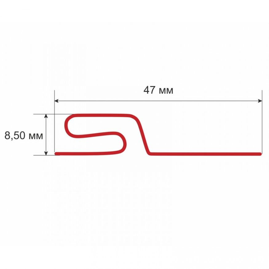 Белая стартовая панель для сайдинга купить в Нижнем Новгороде