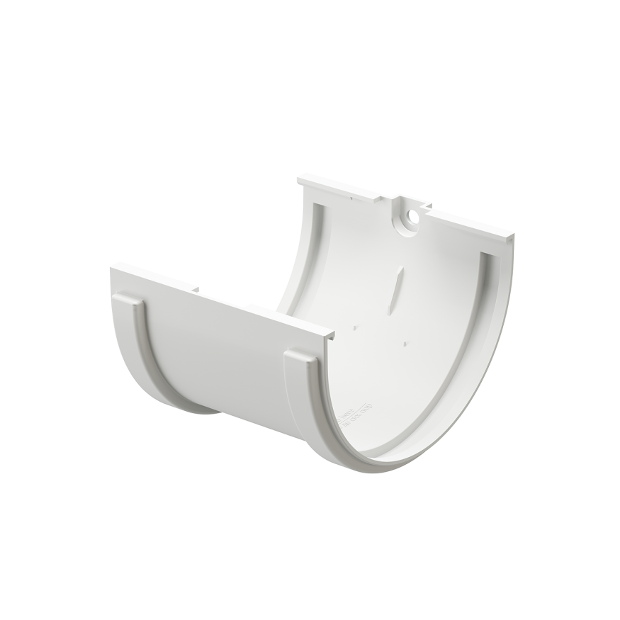 Соединитель для желобов Docke Standard, белый цвет. купить в Нижнем Новгороде