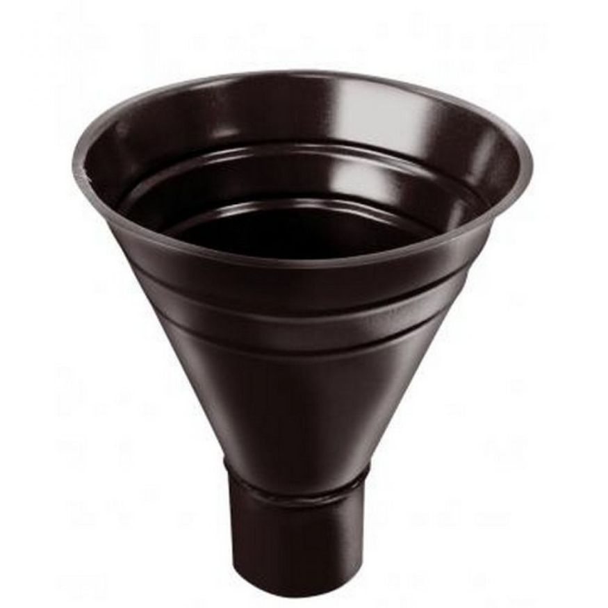 Водосборная воронка Grand Line, коричневая (RAL 8017), 150/100 купить в Нижнем Новгороде