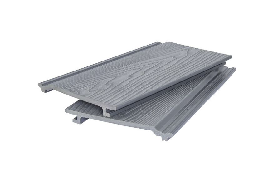 Фасадная доска POLIVAN GROUP 3D дерево DENPASAR серого цвета купить в Нижнем Новгороде