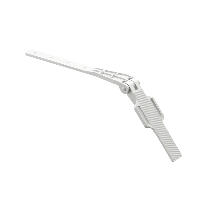 Регулируемое крепление для желобного кронштейна Docke Premium, Пломбир купить в Нижнем Новгороде