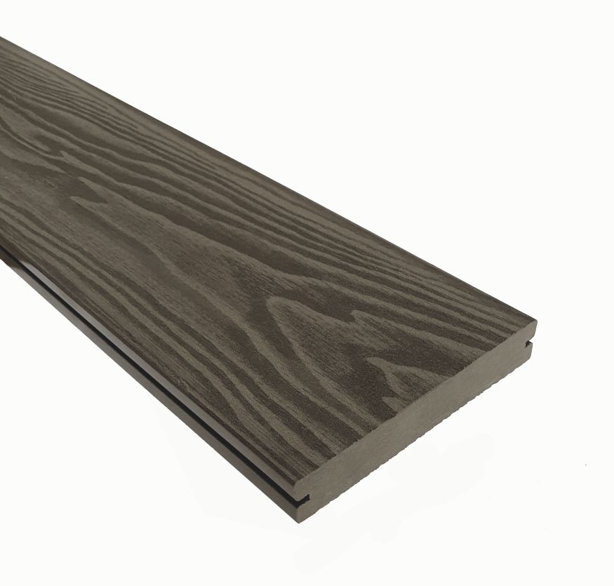 Террасная доска ДПК Terrapol Смарт 3D (полнотелая с пазом) Тик Киото купить в Нижнем Новгороде