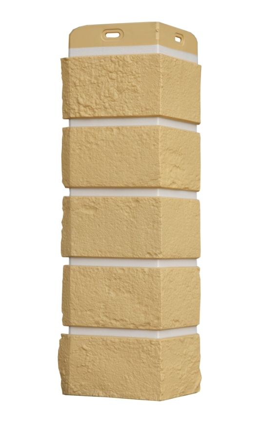 Угол наружный Grand Line, Состаренный кирпич Design Plus, Ваниль (Белый шов) купить в Нижнем Новгороде