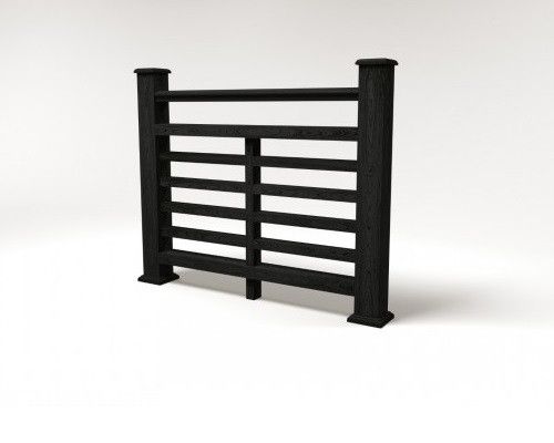 Ограждение из древесно-полимерного композита FG4 кварцевого цвета купить в Нижнем Новгороде