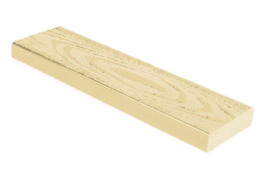 Брус лавочный ДПК AЙ-ТЕХПЛАСТ цвета слоновой кости купить в Нижнем Новгороде