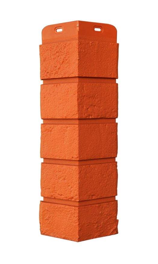 Угол наружный Grand Line, Состаренный кирпич Classic, Терракотовый купить в Нижнем Новгороде