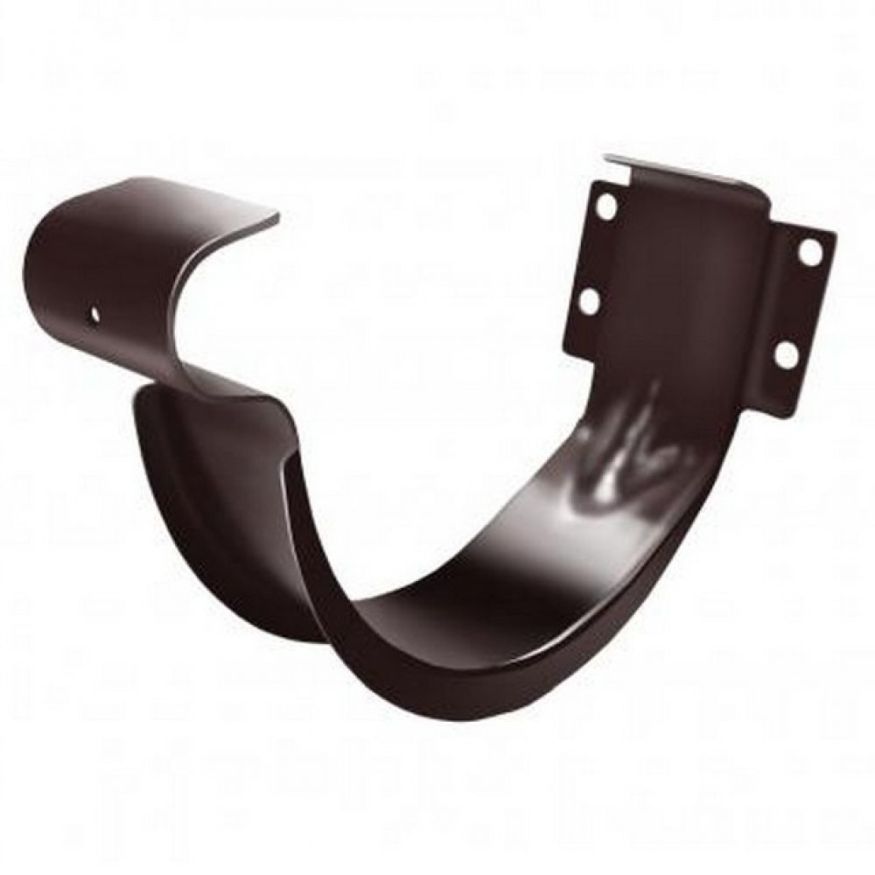 Держатель водосточного желоба Grand Line, цвет коричневый (RAL 8017) купить в Нижнем Новгороде