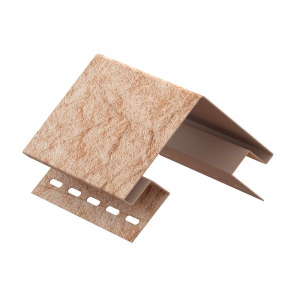 Наружный угол Ю-пласт, Стоун Хаус Камень, Золотистый купить в Нижнем Новгороде