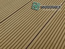 Террасная доска WOODVEX Select из ДПК цвета Кофе