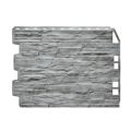 Фасадная панель Fineber, Скол 3D, Светло-серый цвет купить в Нижнем Новгороде