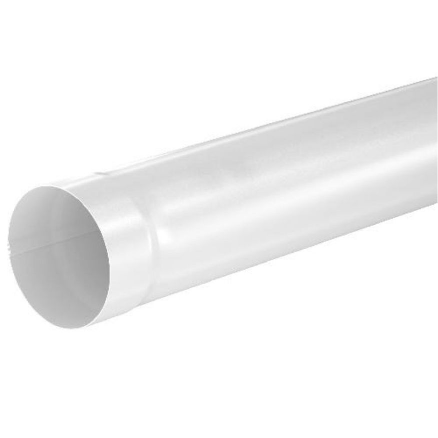 Водосточная труба Aquasystem RR 20 Мраморно-белый 1.00м 150/100 купить в Нижнем Новгороде