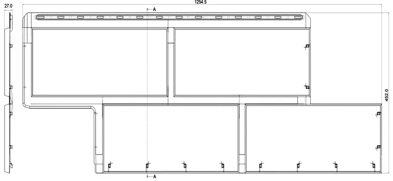 Фасадная панель Альта-Профиль Неаполь ЭКО Кремовый купить в Нижнем Новгороде