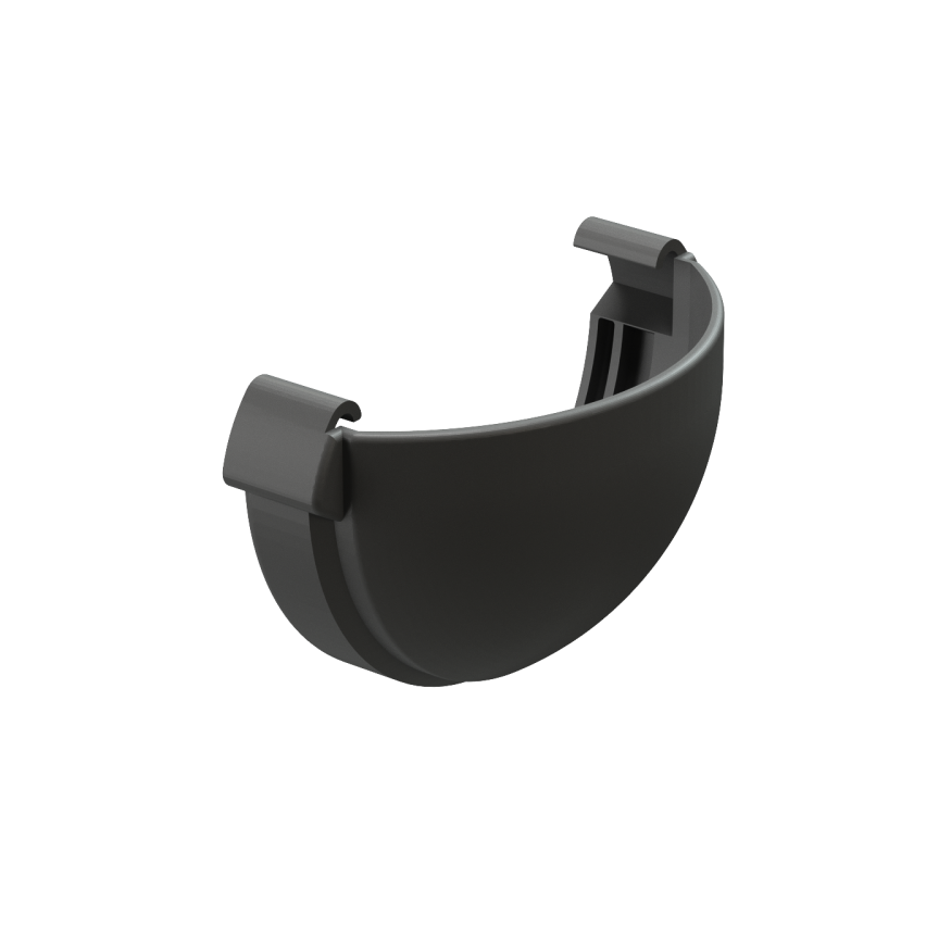 Заглушка желоба Docke Lux, Графит купить в Нижнем Новгороде