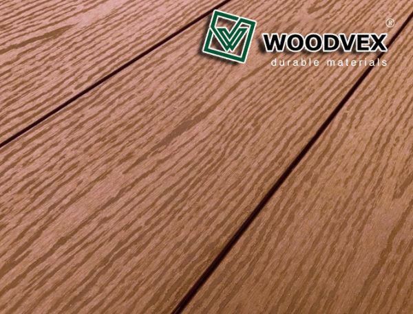 Террасная доска WOODVEX Select из ДПК в цвете Терракота купить в Нижнем Новгороде