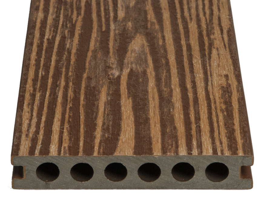Террасная доска из ДПК CM Decking Zebrano, Коричневый (под заказ) купить в Нижнем Новгороде