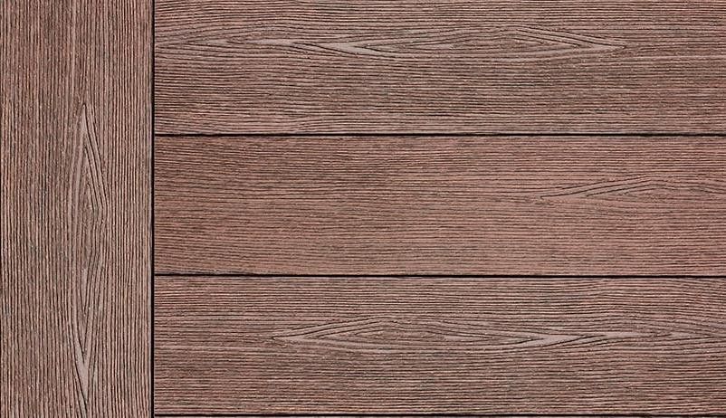 Террасная доска ДПК Outdoor 3D сплошная STORM/OCEAN BROWN коричневая смешанная купить в Нижнем Новгороде