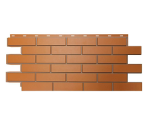 Фасадная панель Nordside, Красный гладкий кирпич