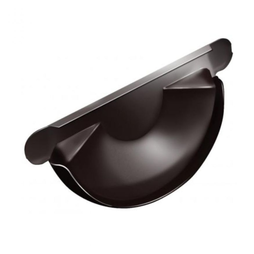 Заглушка для желоба Grand Line, Коричневая (RAL 8017) купить в Нижнем Новгороде