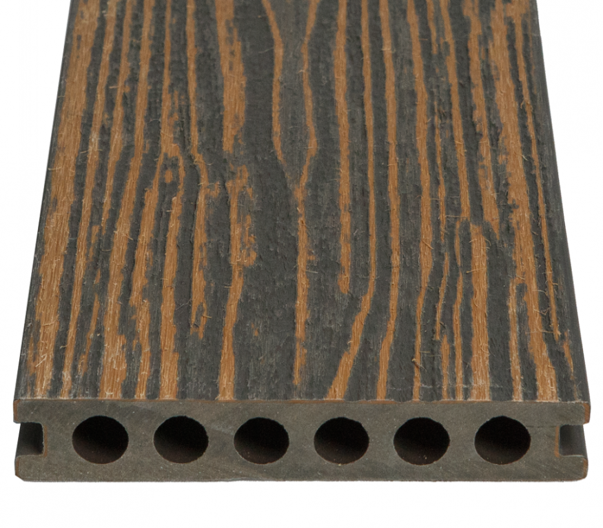 Террасная доска из ДПК CM Decking Zebrano, Графит (под заказ) купить в Нижнем Новгороде