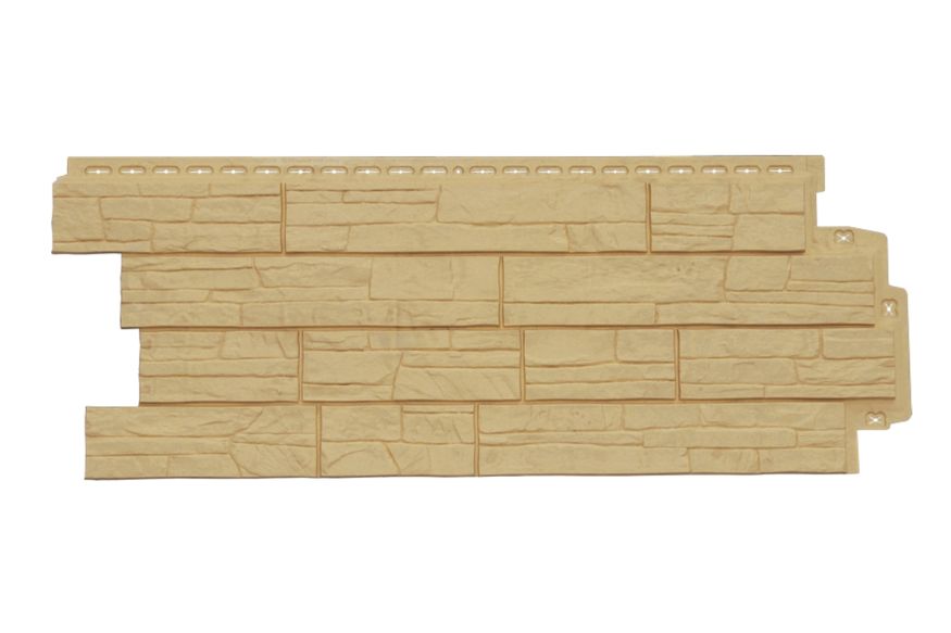 Фасадная панель Grand Line, Сланец Classic, Песочный купить в Нижнем Новгороде