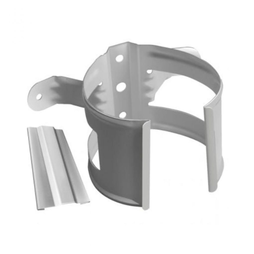 Кронштейн для трубы на деревянной основе, Grand Line, Белый (RAL 9003) купить в Нижнем Новгороде