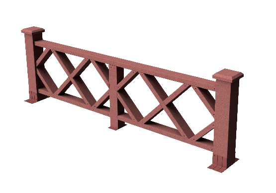 Декоративное ограждение из ДПК GRINDERDECO Миллениум Мербау купить в Нижнем Новгороде