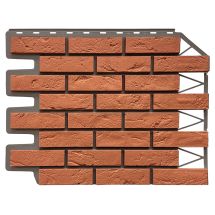 Фасадная панель FineBer, Баварский кирпич, Терракота