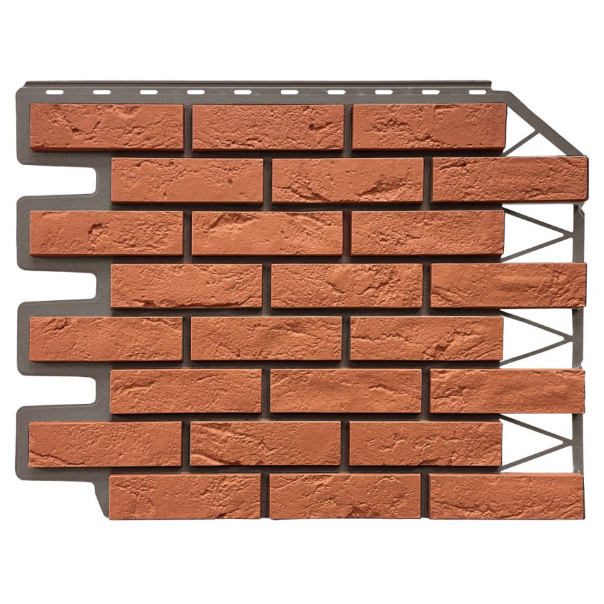 Фасадная панель FineBer, Баварский кирпич, Терракота купить в Нижнем Новгороде