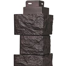 Наружный угол FineBer Дикий камень, Коричневый