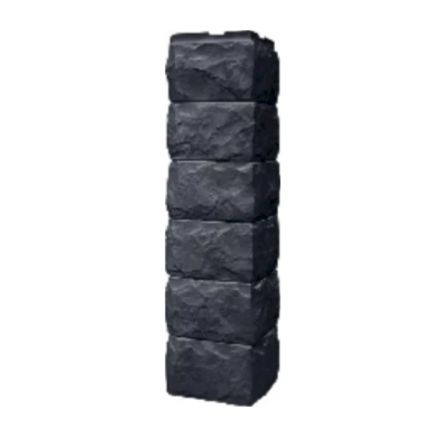 Угол наружный Fineber, Скол 3D, Цвет: Асфальт купить в Нижнем Новгороде